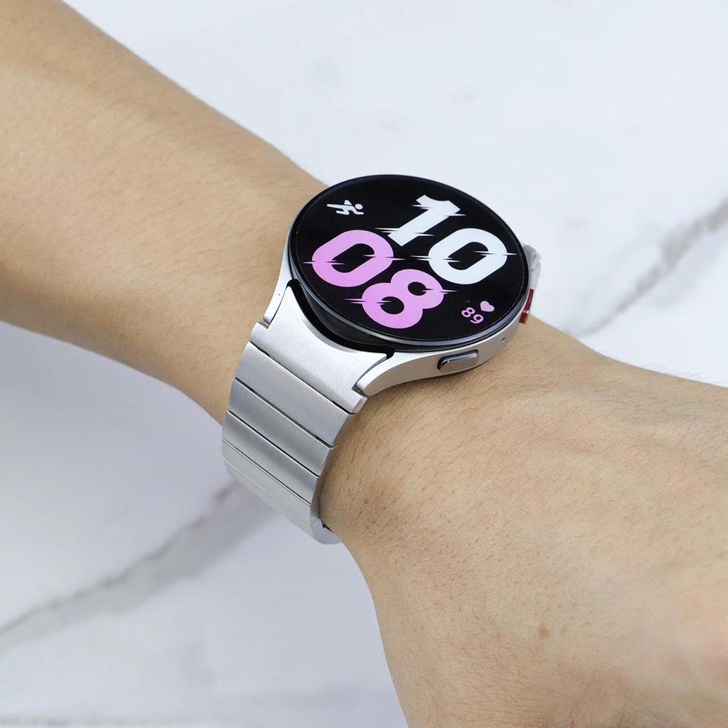 No Gaps Magnetic Strap for Samsung Galaxy Watch FE 7/6/5/4 5 Pro 40/44/45MM Metal Band for Galaxy Watch 4/6Classic 42/43/46/47MM