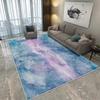 Modern CARPET FOR LIVE ROOM Non-slip Home Decoration Luxury Light Luxury Golden Blue Area Rug Washable Parlor Mat Bedside Room