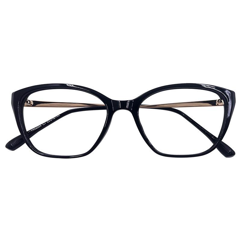 TR90 Material Glasses Frames for Men Women Cat Eye Shape Anti Blue Light Eyewear Stylish Unisex Optical Frames