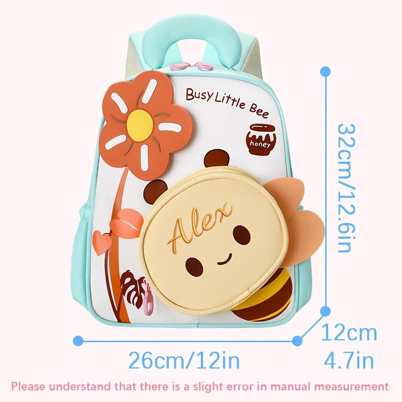 Miniso Personalized Bee Backpack Anti-slip Buckle Adjustable Shoulder Straps Effectively Reducing Shoulder and Neck Pressure