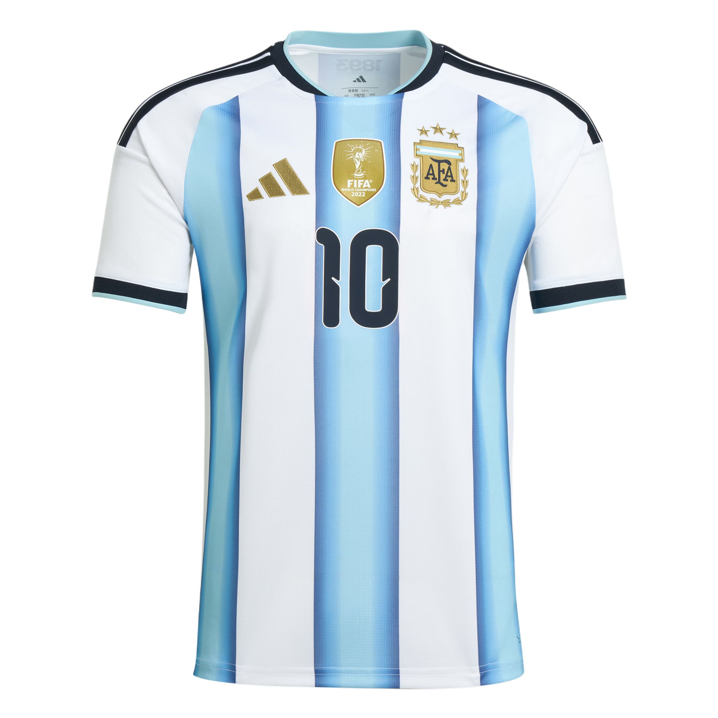 adidas Argentina 2026 Home Messi Jersey White/ICEBLU/LTBLUE KA8117 M
