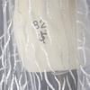 Shiny and anti-pilling embroidered lace fabric suitable for wedding dresses formal gowns and DIY handmade clothing fabrics