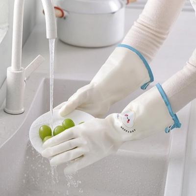Tear-resistant Dish Washing Gloves Thickened Kitchen Gloves Laundry Gloves Laundry Work