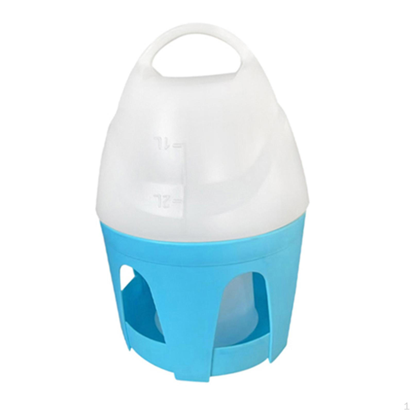 

Pigeon Water Dispenser Bird Feeder Automatic, Hanging Drinker, Pot Container for 2L