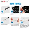 JRready 50 Pairs 2.36mm (Standard.093) Pin and Sockets 14-20 AWG, Compatible with Molex Standard.093 1189 1190 Series Male& Female Crimp Terminals,