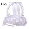 Flower Basket Decorative Eye-catching Romantic Bridal Handheld Girl Wedding Supplies Petals