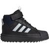 adidas Originals Superstar Winter Trek Comfortable Soft Outdoor Shoes Kids Shoes Black JQ0344