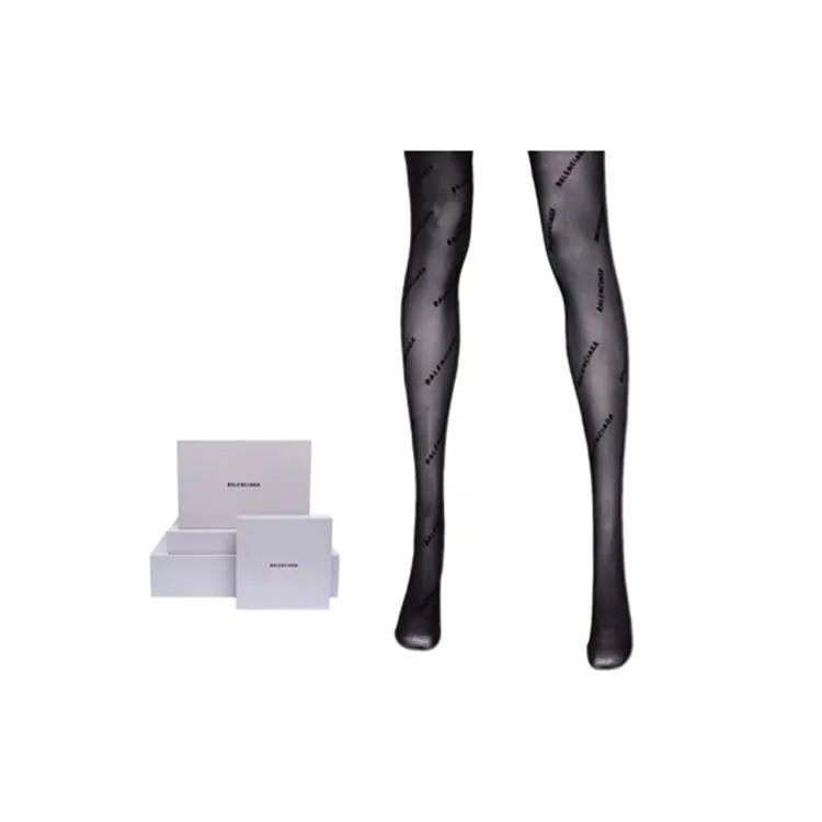 Balenciaga Pantyhose Women's Gift Box Set Black (Unisex) Pantyhose