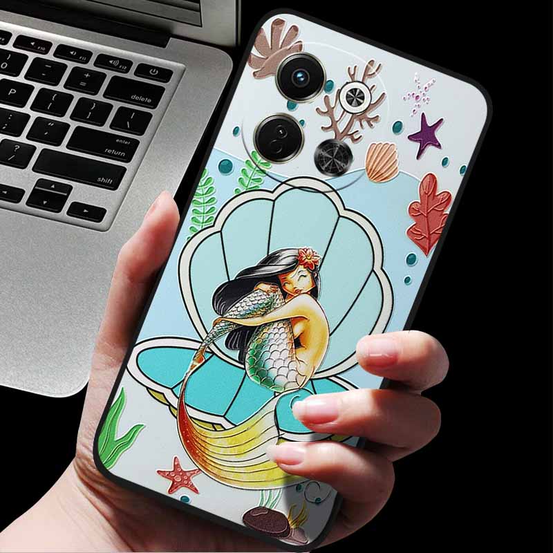 Prägung Hülle Für Tecno Spark 30 5G/ Spark 30 Pro 4G 3D Relief Prägung Retro Silikon Rückabdeckung Für Spark30 5G Weiche Hülle 30Pro 4G
