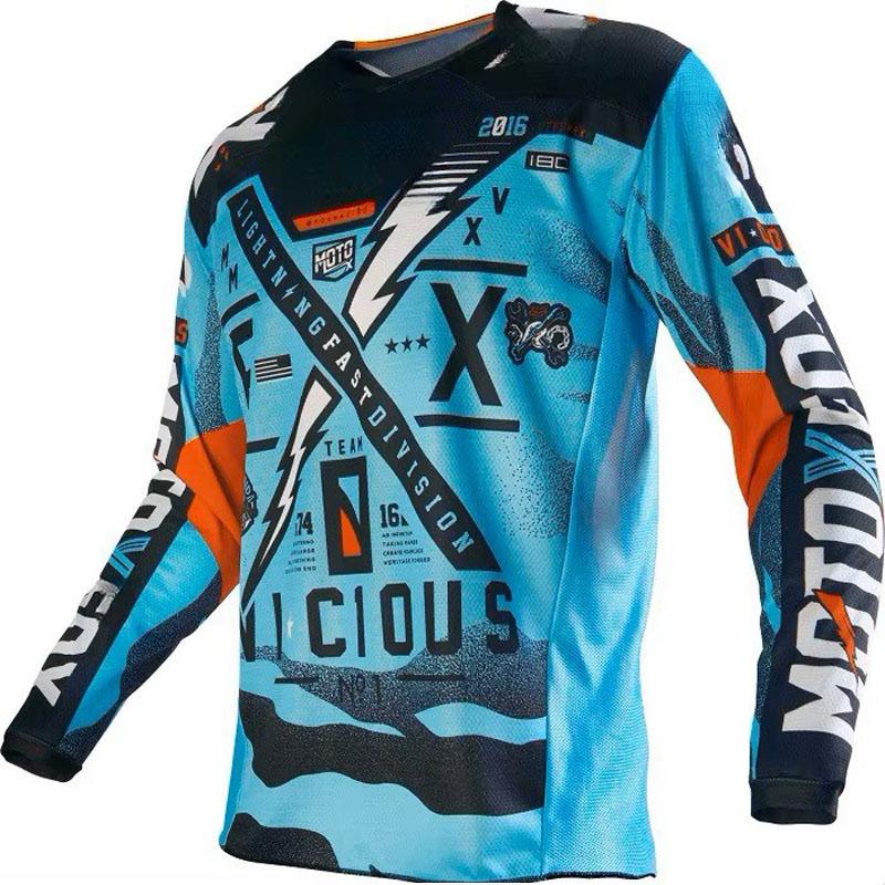 Bikefox Top Race Cycling T-shirt Mountain Bike Road Bicycle Motorcycle T-Shirt BMX ATV MTB Enduro T-Shirt For Motocross Unisex
