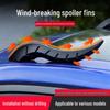 Universal Dragon Horn Arc Spoiler Fin Trim for Sedans and SUVs
