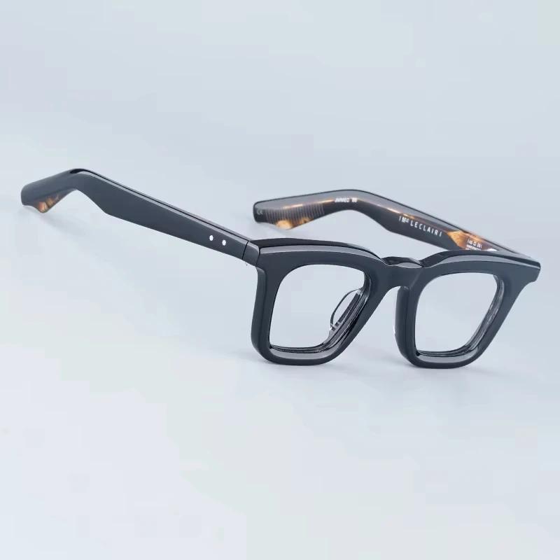 

Очки LECLAIR Subtle Cateye Оправы Мужские и Женские Дизайнерские Ацетатные Уличные Винтажные Дизайнерские Брендовые Очки с Футляром