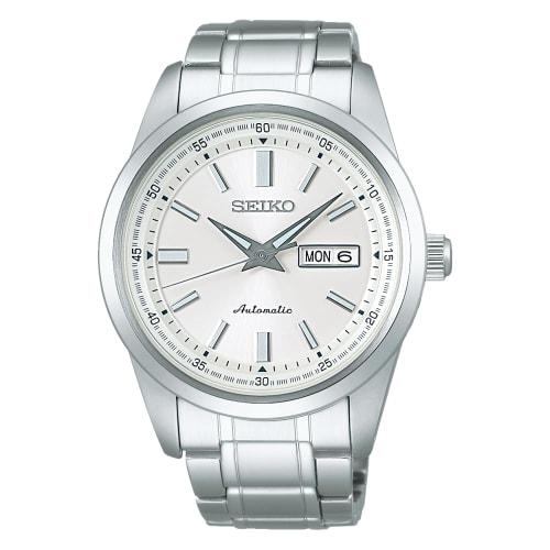 

Seiko Watch Наручные часы Seiko Selection Механические (механический) Автоматическая обмотка (с ручным заводом) Прозрачная задняя крышка. Обозначение дня недели и даты. Усиление.