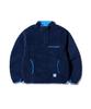 MADDEN Sherpa Reversible Pullover Jacket Navy