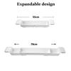 Bathtub Tray Expandable Drain Bathtub Shelf Detachable Multifunctional PP Bathtub Storage Organiser 55-78 CM Adjustable NEW