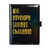 Dazzling Colors Challenge Budget Binder PU Leather Savings Challenge Notepad  New Year
