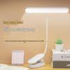 LED Clip-On Desk Lamp: Dual-Power for Bedroom, Study, or Dorm.