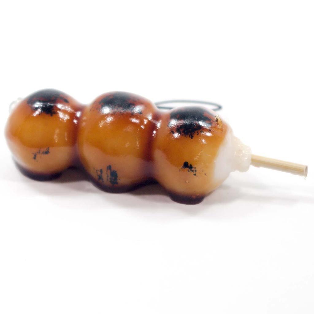 Food replica strap Mitarashi dango that look like they could eat them 110OS - (rice dumplings) -
