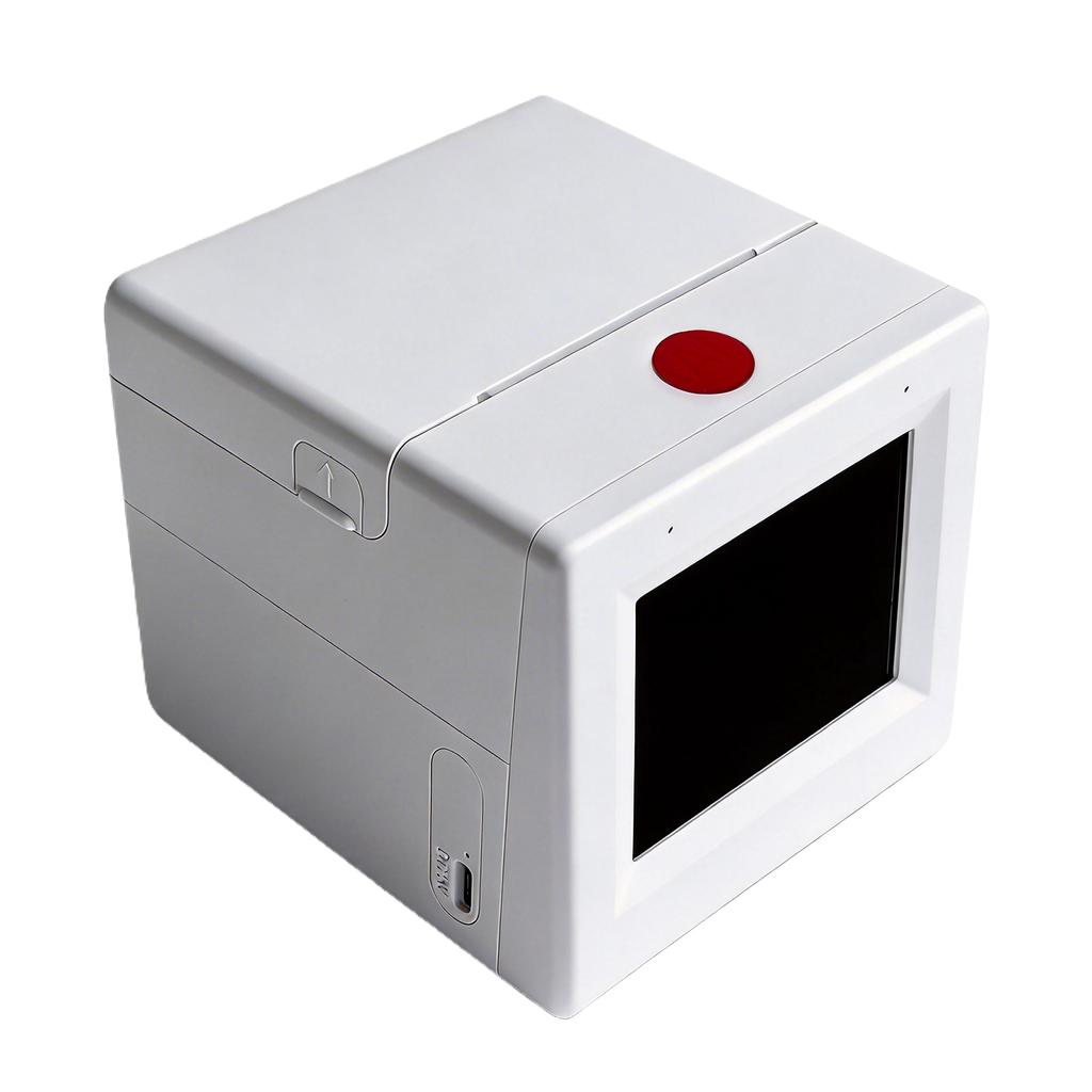 Smart AI Voice Sticker Printer Box Portable HD Screen Inkless Instant Printer for Kid Gift Drawing Printing Toy WIFI Android IOS
