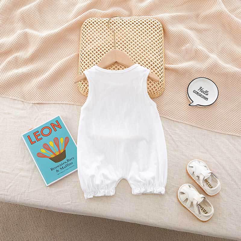 Boys & Girls Trendy Summer Pajamas: Lightweight Newborn Onesies & Air Conditioning Suits