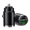 QC3.0 USB Car Charger Fast Charging Car Phone Charger  for Mobile Phone Car Charger