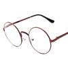 Cosplay Anime Frame Round Metal Flat Retro Art Glasses Adult Children Gift Clothing Props Men Women Dress Up  De Grau