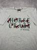 Vtg Horse Mens XL Gray Kentucky 90s Animal Nature Western Single Stitch Unisex T-Shirt