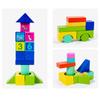 Block Toy Wooden With Shape Matching For Toddler Digital Cognition Skills Gift