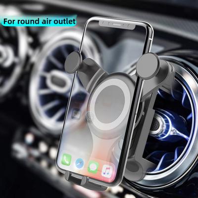 Car Round Air Outlet Holder for Mobile Phone Universal Car Bracket Round Air Outlet Holder for Phone