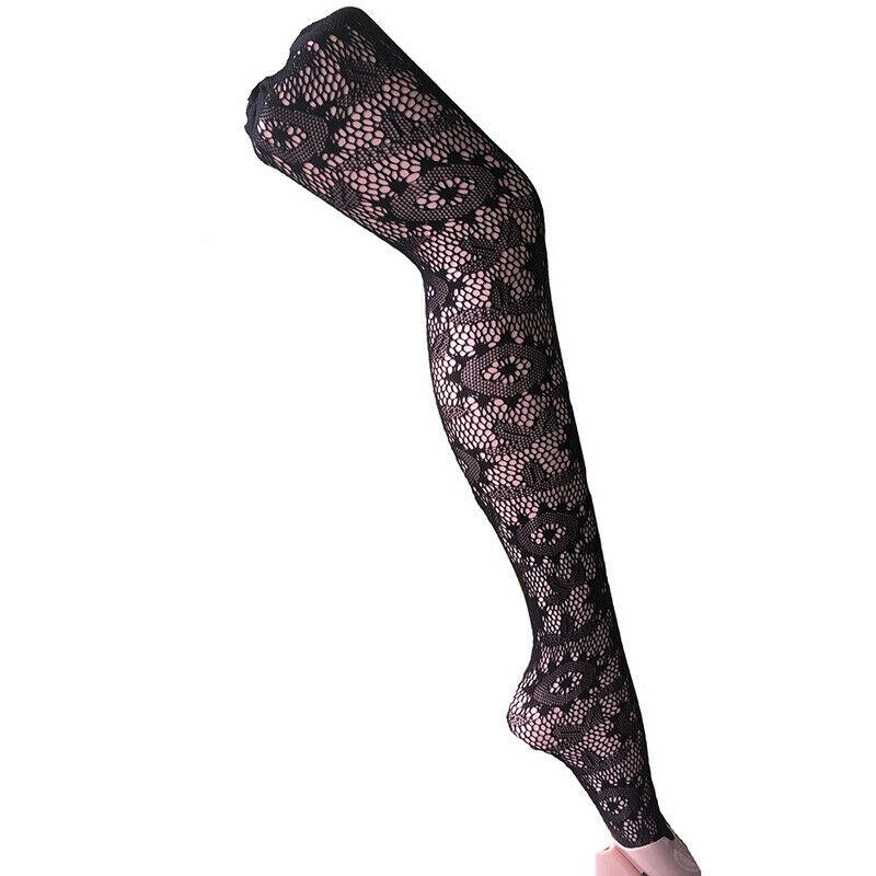 Frauen Jacquard Strumpfhosen Fischernetz Strümpfe Elastische Spandex Spitze Socken Atmungsaktive Seide