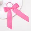 Süße Schleifen-Haarbänder Kleinkind Cheer-Schleife Haargummi Kinder Mode Einfarbig für Mädchen Kinder Party Kopfbedeckung Haaraccessoires