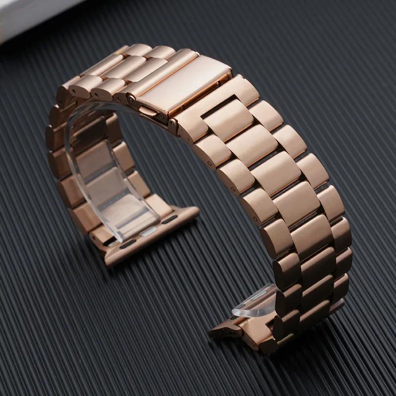 Stainless Steel Strap for Watch band 45mm 44mm Ultra 2 49mm 42mm-40mm-41mm-46mm Metal watchband series 10 9 8 7 6 5 4 3 se