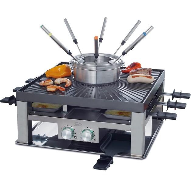 Раклетница и фондю Solis Combi-Grill 3in1 Fondue/Raclette (977.20)