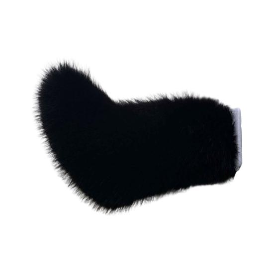Faux Fur Electric Wagging Tail for Car, Remote Control Moving Tail Decoration, Rechargeable Detachable Auto Accessory for Anime Cosplay