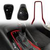 Shift Knob Head Handle Gear Panel Frame Strip Cover For Toyota For Corolla 21-25 Automatic Transmission Panel Trim Cover Sticker