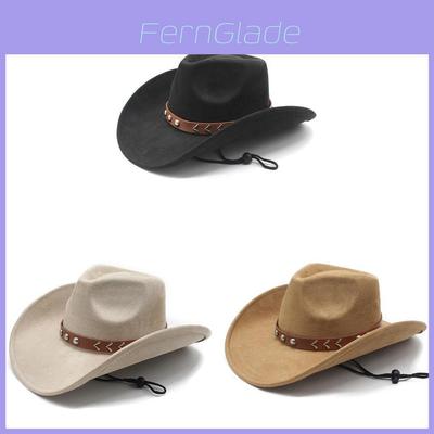 Vintage Brown Denim Hat With Wide Brim For Sun Protection And Breathability