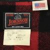 Johnson Woolen Mills/Wool Jacket/M/Red×Black/Buffalo Check/Mackinaw Cruiser(USED)