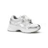 Thommcan Women S Comfort Height SneakerS White Silver New York 03 8tmny36S9S