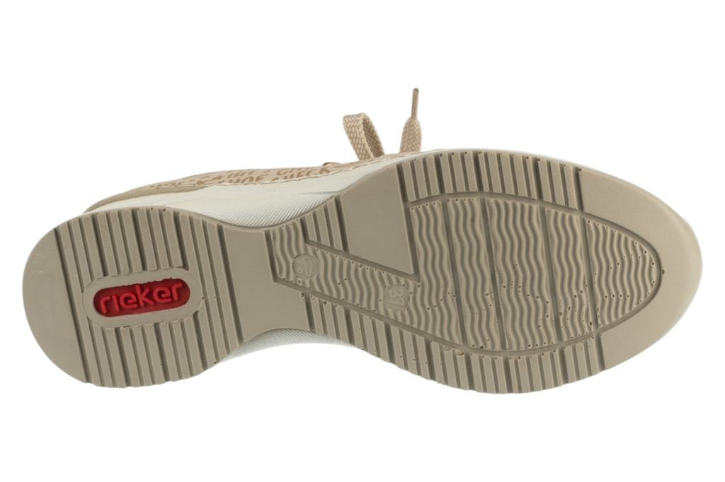 RIEKER Sneakers, Womens Beige Sneakers