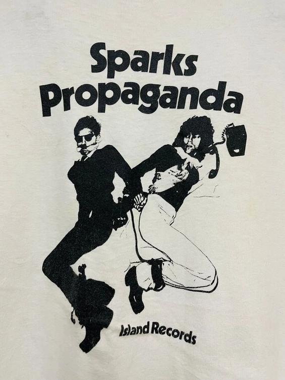 Vintage Sparks Band  Propaganda 100% Cotton Adult T Shirt GE603 S разноцветный