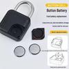 Waterproof Anti-Theft Fingerprint Smart Padlock - Stainless Steel Outdoor Lock