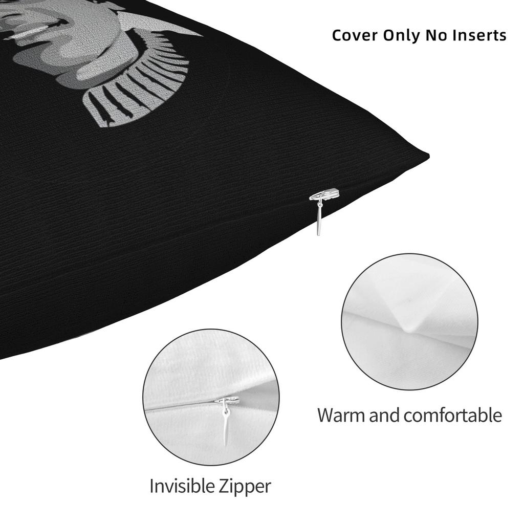 Mj King Of Pop Square Pillow Case Cushion Cover Zipper Decorative Throw Pillow Case Cover For Home 45X45Cm