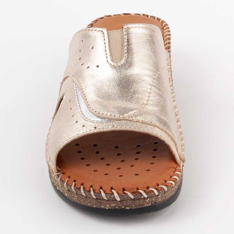 Women's Leather Sandal. Purapiel Leida3 103023