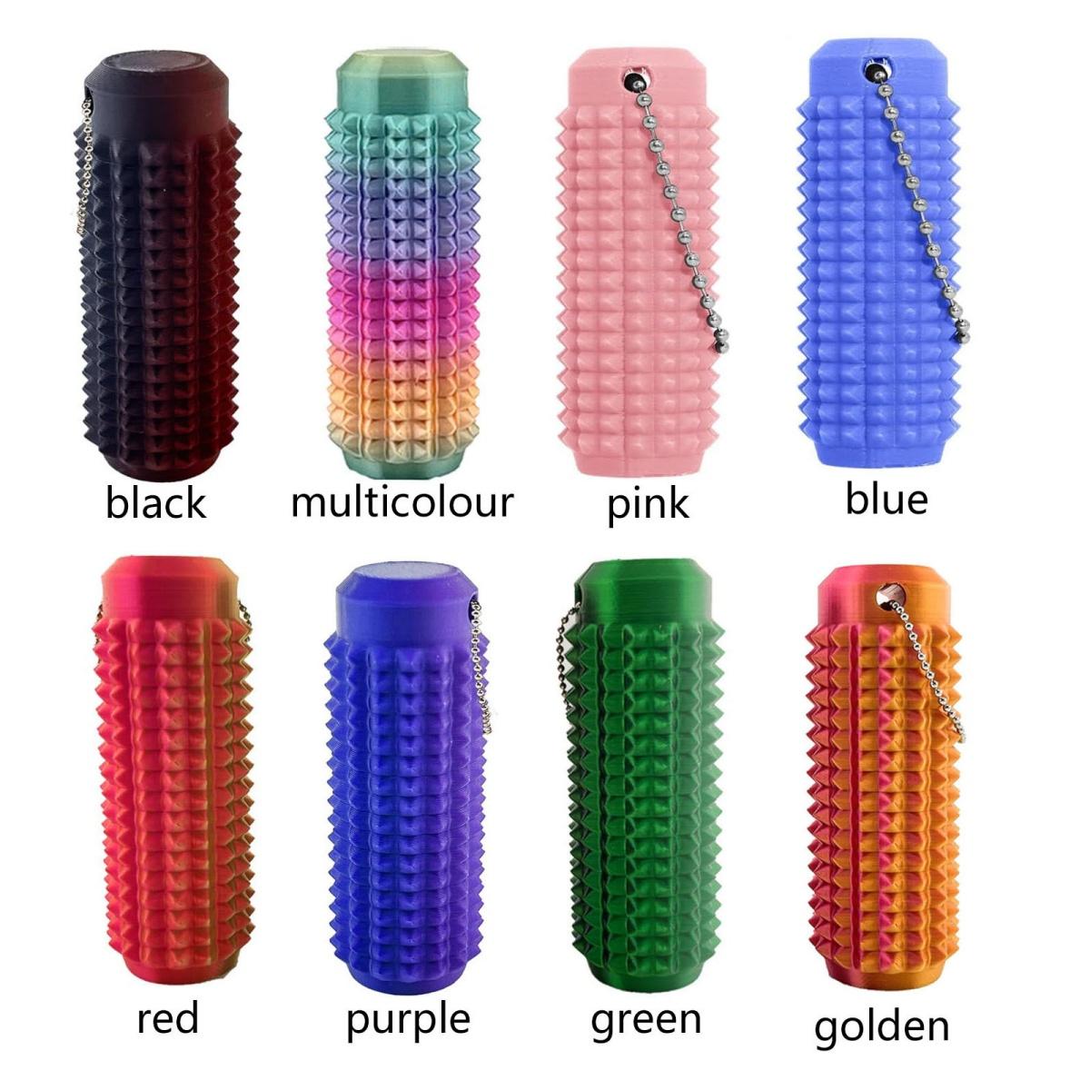 

Pain Stim Fidget Toys Reduce Stress For Adults Spiky Fidget Keychain For Anxiety Sensory Toys Novelty Gifts For Friends (As shown-7239)-