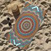 Classical Floral Pattern Bath Towel Microfiber Soft Water Absorbing Breathable For Girl Kids Decorative Cartoon Beach Towel
