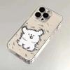 Cute head-shaking puppy iPhone17Promax mobile phone case cartoon for Apple 16promax space case 15