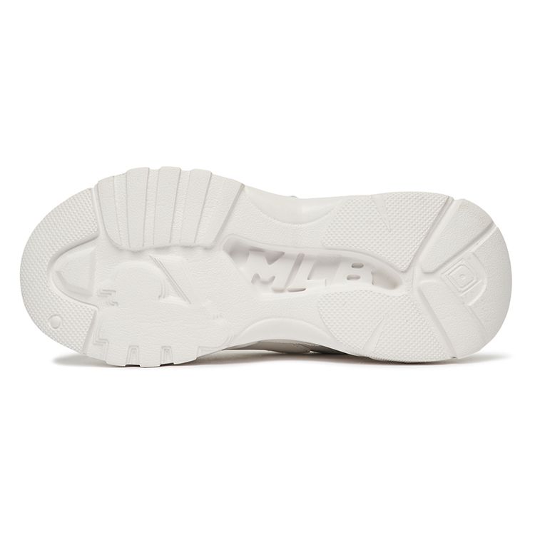 MLB Big Ball Chunky Fashionable Versatile Velcro Low-Top Casual Shoes Kids sneakers Off-White 7ASHC102N-07WHS