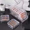 Wearable Nail Storage Box, Flip Cover Jewelry Box, Transparent Nail Art Box, Handcrafted Stand, Desktop Display Box