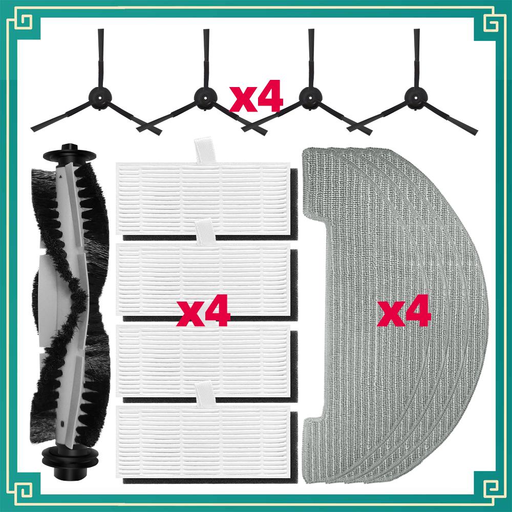Fit For Vactidy Nimble T7 T8 Replacement Spare Parts Accessories Main Side Brush Hepa Filter Mop Cloth