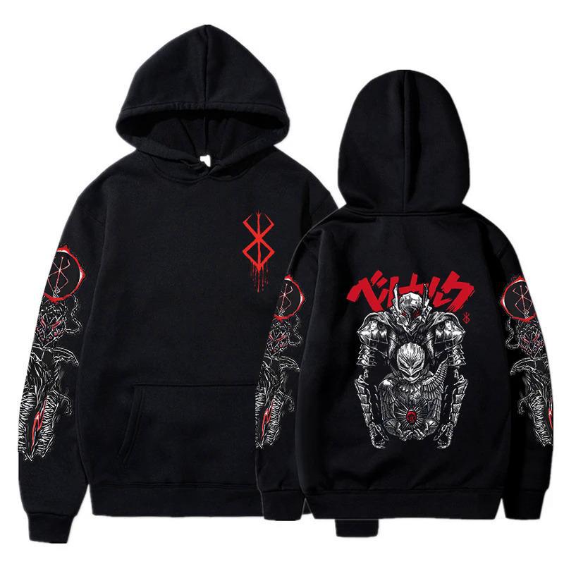 Stylish Anime Graphic Hoodies for Men Hoodies